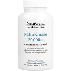 Nattokinase 20.000 + Vitamin C Vegan 120 ST