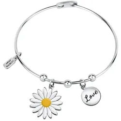 La Petite Story Armband Massives Armband mit Love LPS05ASD20-Anhängern