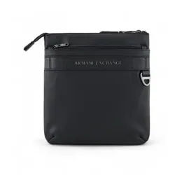 Armani Exchange für Herren. XM000144AF11925UC001 Schwarze Umhängetasche (OSFA), Lässig, Polyester