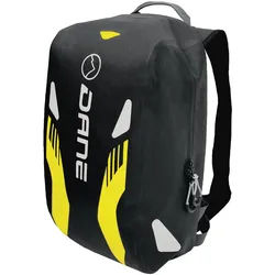 DANE Vive Motorrad Rucksack, schwarz-gelb für Männer