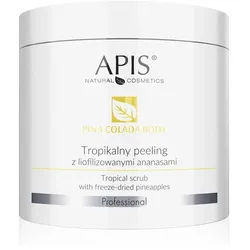 Apis Pina Colada Body, tropisches Peeling mit gefriergetrockneten Ananas, Anti-Cellulite 650 g
