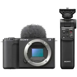 Sony Vlog-Kamera Alpha ZV-E10 II + Bluetooth Griff GP-VPT2BT