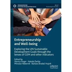 Entrepreneurship And Well-Being, Kartoniert (TB)