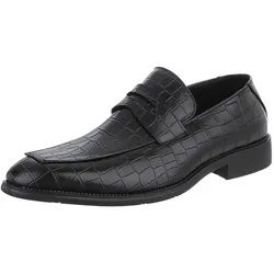 Coolwalk Herren Businessschuhe Elegant Slipper (87284602) Blockabsatz Business-Schuhe in Schwarz schwarz 41 EU