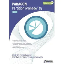 Paragon Partition Manager 15 Home