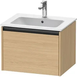 Duravit Ketho.2 Waschtischunterbau wandhängend Natur Eiche Matt 610x480x440 mm - K25062030300000 K25062030300000