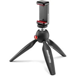 Manfrotto PIXI Mini Stativ mit universeller Smartphone-Klemme