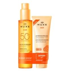 NUXE Sun Set Sonnenöl LSF 50 Körperpflegeset
