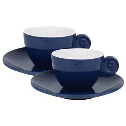 Gimex Espressotassen 2er Set Blau