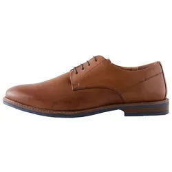 Next Derby-Schuhe mit Kontrastsohle Schnürschuh (1-tlg) braun 42 EU