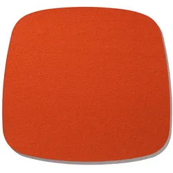Sitzauflage Eames Armchair Hey-Sign orange, Designer Bernadette Ehmanns, 37x0.5x35 cm