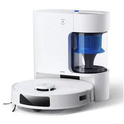 ECOVACS Nass-Trocken-Saugroboter ECOVACS DEEBOT N20 PRO PLUS Saugroboter mit Wischfunktion, beutelloser Staubbehälter, mit Wischfunktion, Grundfarbe: weiß weiß