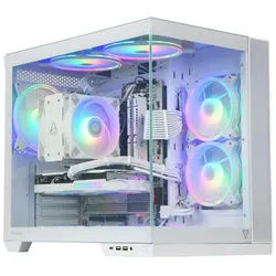 Workstation4u Modecom Volcano Panorama APEX ARGB Gaming-PC (AMD Ryzen 7 8700F, RTX 5060 Ti 16GB, 32 GB RAM, 1000 GB SSD, Luftkühlung) 32 GB | 1000 GB