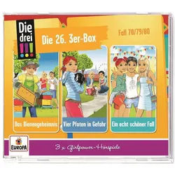 United Soft Media Hörspiel Die drei !!! 3er Box - Folgen 78-80 (3 Audio-CDs)