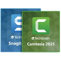 TechSmith Camtasia 2025 + Snagit 2025 Bundle Seat Extension incl. Maintenance