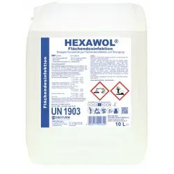 Dreiturm Hexawol® Flächendesinfektion, Desinfektionsreiniger für medizinisches Inventar, 10 Liter - Kanister