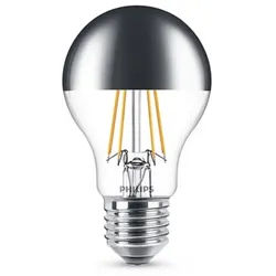 Philips - Leuchtmittel LED 7,2W Filament Kopfverspiegelt (650lm) E27