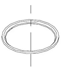 Taski 4085420 Dichtring für Taski CO 1400-1900 Ersatzteile TASKI für Combimat 1400-1900