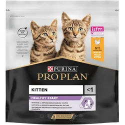PRO PLAN Kitten Healthy Start Futter für Kätzchen, reich an Huhn, 400g