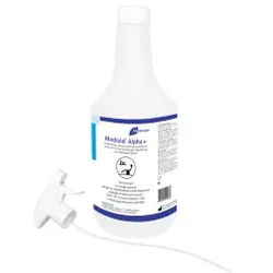 Meditrade Medizid® Alpha+ Desinfektionsmittel, Alkoholfreie, gebrauchsfertige Desinfektion zum reinigen und desinfizieren, 1 Liter - Sprühflasche