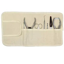 May Maniküre-Etui Set Nr. 3 für Maniküre & Pediküre inkl. Nagelzange - 7 Teilig