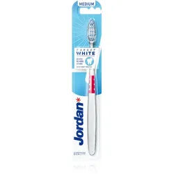 Jordan Target White Medium Zahnbürste 1 St.