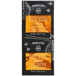 Apivita Express Beauty Feuchtigkeitsspendende Gesichtmaske Honig