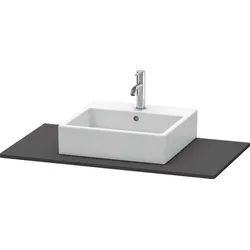 Duravit XSquare Konsole Graphit Supermatt 1000x550x16 mm - XS060E08080 XS060E08080