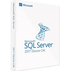 Microsoft SQL Server 2017 | 50 Device CALs | Blitzversand
