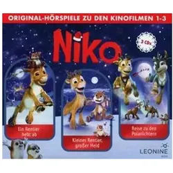 Leonine Hörspiel Niko 1-3 (Original-Hörspielbox zu den Kinofilmen)