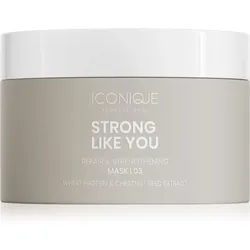 ICONIQUE Professional STRONG LIKE YOU Repair & Strengthening Regenerierende Maske für beschädigtes Haar 200 ml