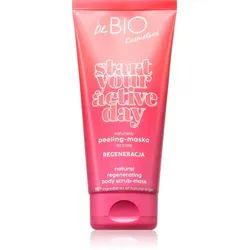 beBIO Start Your Active Day Körperpeeling für die Hautregeneration 200 ml