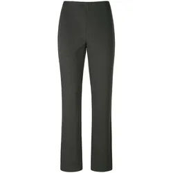 Le pantalon en jersey coupe Barbara Peter Hahn gris
