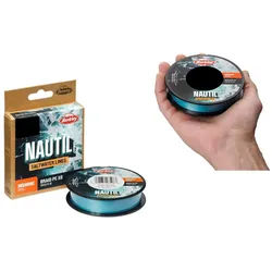 Berkley Angelschnur Berkley NAUTIL Braidx8 AquaBlue Angelschnur Salzwasser ver. Größen, (Berkley Nautil)