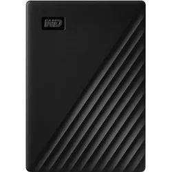 WD My Passport 6TB Schwarz Externe Festplatte, USB 3.2 Gen 1x1