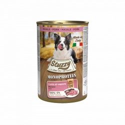 Stuzzy Monoprotein Schwein Nassfutter Hund (400 g) 1 Palette (6 x 400 g)