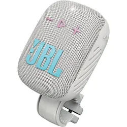 JBL WIND 3S Tragbarer Lautsprecher Portable-Lautsprecher (5 W, mit Lenker-Halterung für Fahrrad & Motorrad) grau