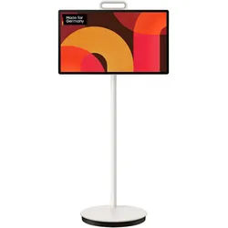 SAMSUNG LED-Fernseher "UE27LSM7FAX", Energieeffizienz: F (A-G), schwarz, weiß, 27 ′′, Fernseher