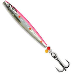 Savage Gear Kunstköder Savage Gear LT Zerling Durchlaufblinker für Meerforelle 9cm / 12g / Pink Pearl UV