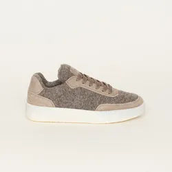 Woll-Sneaker Blaze für Damen & Herren in 4 tollen Farben | Reine Schurwolle | Farbe Braun Größe 43 - 43