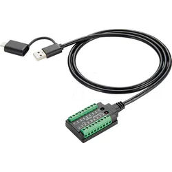 EXSYS EX-13003 - USB 2.0 Konverter, USB-A/C auf RS-232/422/485/TTL, 1,0 m