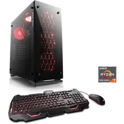 CSL Gaming-PC "HydroX V28326", schwarz, Microsoft Windows 11 Home (64 Bit), 32 GB RAM 1.000 GB SSD, Desktop-PCs