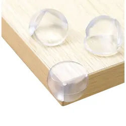 BAYLI Kindersicherung 4er Pack Kantenschutz selbstklebend, Eckschutz für Tisch, Schrank und