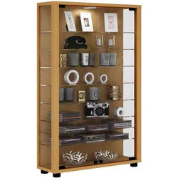 Standvitrine LUMO Mini (BHT 59x90x18 cm) - BHT 59x90x18 cm