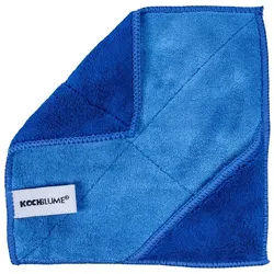 Kochblume Kochblume Microfasertuch in blau 18x18cm Reinigungstücher