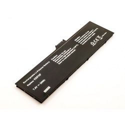 Akku passend für Dell Venue 11 Pro 7130, Li-Polymer, 7,4V, 4850mAh, 35,9Wh