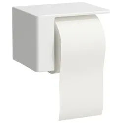 LAUFEN Val Papierrollenhalter H8722807570001 rechts, 17x13x11,5cm, weiß matt