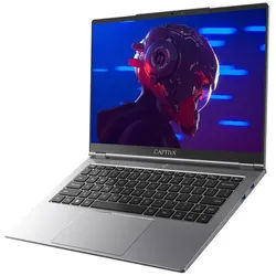 CAPTIVA Business/Office R10-1352GE Notebook (35.6 cm/14 Zoll, AMD Ryzen 7 255, AMD RadeonTM 780M, 32 GB, 2000 GB SSD, WLAN & Bluetooth, Tastatur: DE Layout, ohne Betriebssystem) bunt|silberfarben