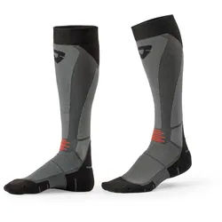 Revit Kalahari 2 Motorrad Socken, schwarz-grau, Größe 45 46 47 für Männer