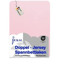 DUKAL Spannbettlaken Kinderspannbettlaken oval für Kinderwagen/Stubenwagen, 100% Baumwolle, Doppel-Jersey, Gummizug: rundum, (1 Stück), 37x70 - 41x70 cm, aus hochwertigem Doppel-Jersey, Made in Germany 37-41 cm x 70 cm